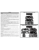 Предварительный просмотр 2 страницы Audison LR 605 XR Owner'S Manual