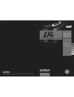 Audison LRx 3.1k Owner'S Manual предпросмотр