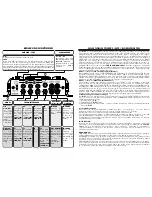 Preview for 5 page of Audison Millennium Power 5 Owner'S Manual