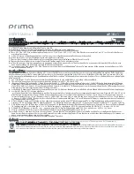 Предварительный просмотр 34 страницы Audison Prima AP1 D User Manual