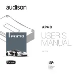 Audison Prima AP4 D User Manual предпросмотр