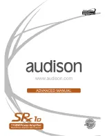 Audison SRx 1D Advanced Manual preview