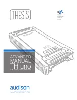 Audison TH uno Thesis Advanced Manual preview