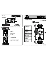 Audison UB one Service Manual preview