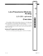 Preview for 79 page of Auditronics 220 Digital Audio Console Technical Manual