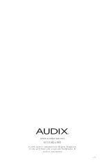 Preview for 34 page of Audix AP61 User Manual