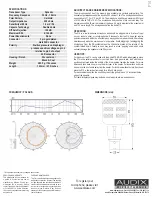 Предварительный просмотр 2 страницы Audix Fisuon Series Quick Start Manual