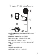 Предварительный просмотр 8 страницы Audix RAD-360 User Manual