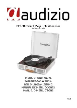 Preview for 1 page of Audizio 102.176 Instruction Manual