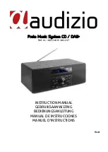 Audizio 102.216 Instruction Manual предпросмотр