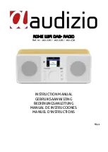 Preview for 1 page of Audizio 102.226 Instruction Manual