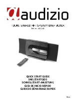 Предварительный просмотр 1 страницы Audizio 102.318 Quick Start Manual