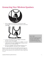 Preview for 5 page of Audyssey Wireless Speaker Product Manual