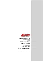 Предварительный просмотр 44 страницы auer 753020 Installation Manual