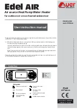 auer Edel Air 200 User Instruction Manual предпросмотр