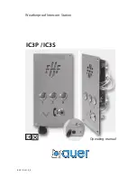 Предварительный просмотр 1 страницы auer IC3P Operating Manual