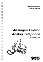 Preview for 1 page of Auerswald COMfort 300 User Manual