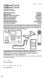 Auerswald COMfortel D-110 Instructions Manual preview