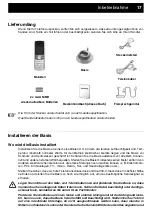 Preview for 17 page of Auerswald COMFORTEL DECT 650C User Manual