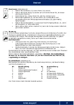 Preview for 18 page of Auga Compact C Operation Instructions Manual