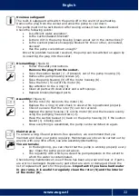 Preview for 22 page of Auga Compact C Operation Instructions Manual