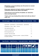 Preview for 2 page of Auga VarioClean 36 Operation Instructions Manual