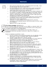 Preview for 8 page of Auga VarioClean 36 Operation Instructions Manual