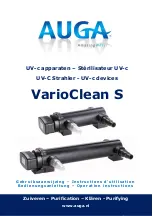 Preview for 1 page of Auga VarioClean S Operation Instructions Manual