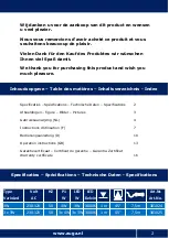 Preview for 2 page of Auga VarioLed 3 x 3W Operation Instructions Manual