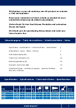 Preview for 2 page of Auga VarioPress Pro 
24000 Operation Instructions Manual