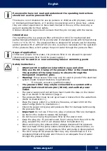 Preview for 8 page of Auga VarioPress Pro 
24000 Operation Instructions Manual