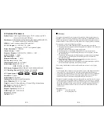 Preview for 16 page of August DA110BD User Manual