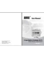 August DA110CD User Manual preview