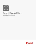 August Doorbell Cam Installation Manual предпросмотр