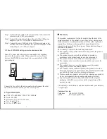 Preview for 4 page of August DTA500 User Manual