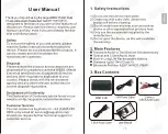 Предварительный просмотр 2 страницы August MR270-HD User Manual