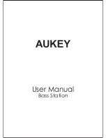 Предварительный просмотр 1 страницы Aukey Bass Station User Manual