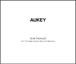 Aukey BT-C6 User Manual preview