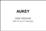 Aukey CB-A1 User Manual preview
