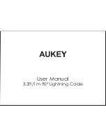 Preview for 1 page of Aukey CB-AL04 User Manual