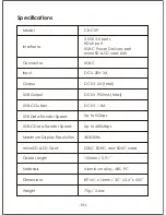 Предварительный просмотр 3 страницы Aukey CB-C59 User Manual