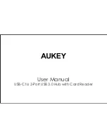 Предварительный просмотр 1 страницы Aukey CB-C63 User Manual