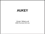 Aukey GM-F1 User Manual preview