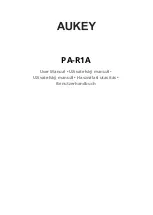 Aukey PA-R1A User Manual preview