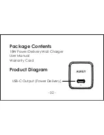 Preview for 4 page of Aukey PA-Y18 User Manual