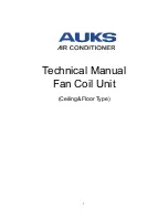 AUKS AFC-1000CF/4 Technical Manual предпросмотр