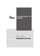 Aulisa Guardian Angel Rx GA2000 Instructions For Use Manual preview