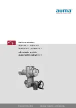 AUMA AMExC 01.1 Operation Instructions Manual предпросмотр