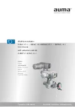 AUMA Aumatic ACExC 01.1 Operation Instructions Manual предпросмотр