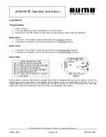 Предварительный просмотр 4 страницы AUMA Matic Operation Instructions